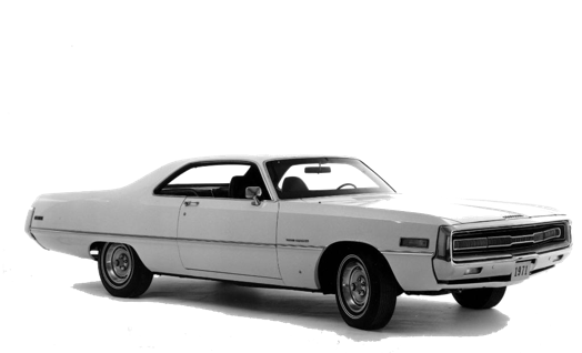 Weißer Fuselage-Chrysler 300