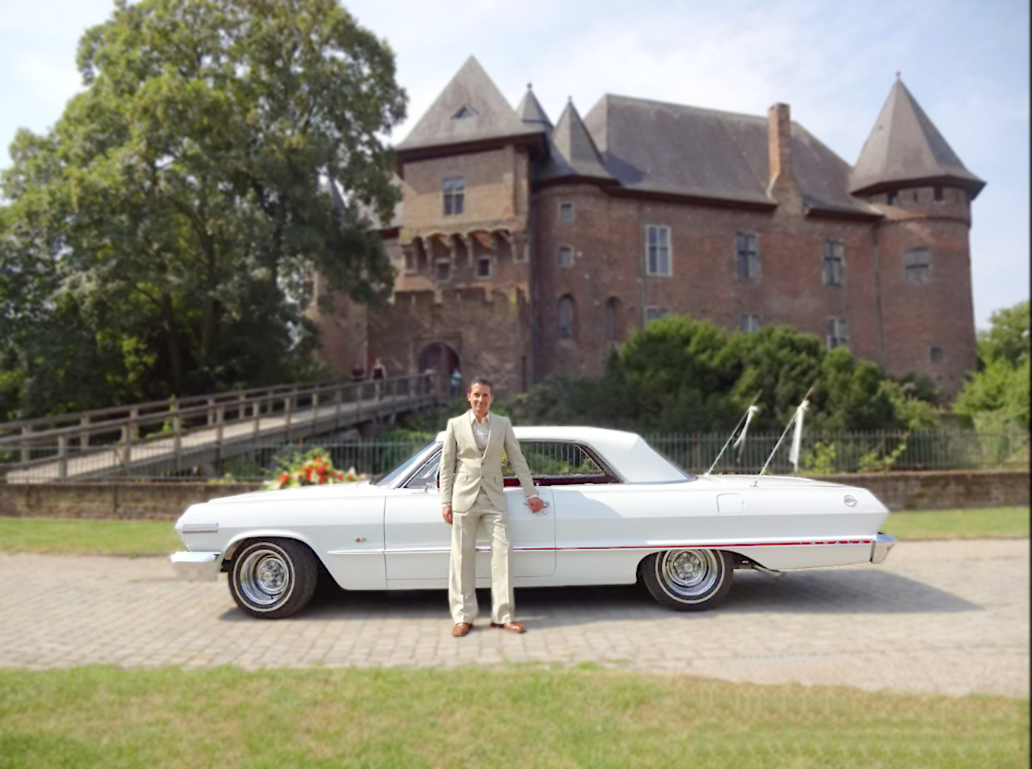 Traumhafte Hochzeit an der Burg Linn standesamtliche Trauung in Jagdschloss in Krefeld Linn